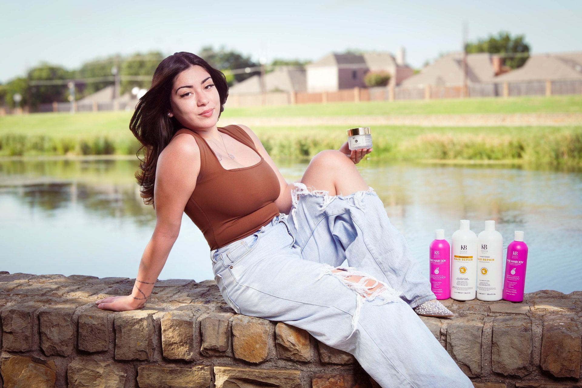 Portrait session outdoors, DFW photographer Ronald Ayala